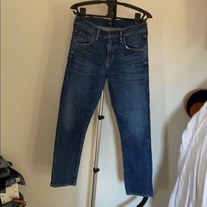 Citizens of Humanity Jeans- slim boyfriend cut.